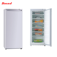 Household use reversible solid single door upright freezer